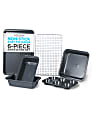 Black+Decker 6-Piece Carbon Steel Nonstick Bakeware Set, Black 1 thumbnail image