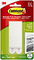 Command Large Picture Hanging Strips, 4 Pairs (8 Command Strips), Damage Free Organizing of Dorm Rooms, White