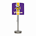 Imperial NFL Table Accent Lamp, 8”W, Minnesota Vikings