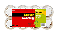 Scotch® Sure Start Shipping Tape, 8 Tape Rolls, 1 7/8 in x 54.6 yd, 3" Core, Designed  - 34508 1 thumbnail image