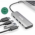 Plugable USB C Hub Multiport Adapter, 4 in 1, 100W Pass Through Charging USB C to HDMI 4K 60Hz - Multi USB Port Hub  - USBC4IN1 1 thumbnail image