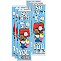 Eureka Peanuts So Glad You Are Here! Vertical Banners, 12" x 45", Bundle Of 6 Banners 1 thumbnail image