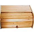 Lipper Bamboo Rolltop Bread Box - Food Storage - Bamboo, Wood Body - 1