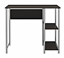 Ameriwood™ Home Garrett Metal 36"W Student Desk, Espresso