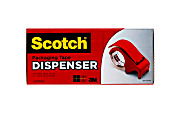 Scotch® Packaging Tape Hand Dispenser, 3" Core, 2" x 60 Yd