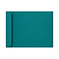 LUX Open-End 10" x 13" Envelopes, Peel & Press Closure, Teal, Pack Of 50
