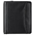 FranklinCovey® Sierra Simulated Leather Binder With Starter Pack, 5 1/2" x 8 1/2", Black (34684)