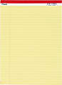 Mead® Legal Pads, Letter, 8-1/2" x 11", 50 Sheets, Canary 1 thumbnail image