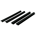 HON® Wire Management Strips, Black, Pack Of 4 1 thumbnail image