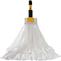 Rubbermaid Commercial No. 20 Disposable Mop - 5" Headband - 5.5" Width x 6.5" Depth - White 1 thumbnail image