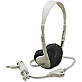 Califone Multimedia Stereo Headphone Wired Beige - Stereo - Beige - Mini-phone (3.5mm) - Wired - 25 Ohm - 20 Hz 20 kHz - Nickel Plated Connector - Over-the-head - Binaural - Supra-aural - 8 ft Cable - 1