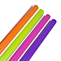 JAM Paper® Wrapping Paper, Glossy, 25 Sq Ft, Assorted, Pack of 4 Rolls 1 thumbnail image