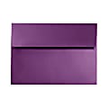 LUX Invitation Envelopes, A9, Gummed Seal, Purple Power, Pack Of 500
