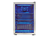Danby DBC026A1BSSDB - Drinks chiller - width: 17.5 in - depth: 19.7 in - height: 27.1 in - 2.6 cu. ft - stainless steel 1 thumbnail image