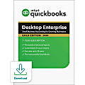 Intuit® QuickBooks® Desktop Enterprise Gold 2020, 1 User, 1-Year Subscription, Windows®, Download 1 thumbnail image