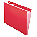 Pendaflex® Premium Reinforced Color Hanging File Folders, Letter Size, Red, Pack Of 25 Folders 1 thumbnail image