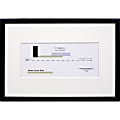 Business License/Certificate Frames, Black/Clear Glass, Pack Of 6 1 thumbnail image
