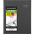 AT-A-GLANCE® DayMinder® Academic 2026-2027 Monthly Planner, Charcoal, Large, 8 1/2" x 11" 1 thumbnail image