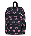JanSport Big Student Backpack With 15” Laptop Pocket, Happy Hearts Black 1 thumbnail image