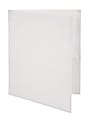 Office Depot® Brand 2-Pocket Textured Paper Folders, White, Pack Of 10 1 thumbnail image