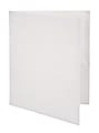 Office Depot® Brand 2-Pocket Textured Paper Folders, White, Pack Of 10