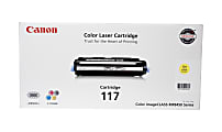 Canon® 117 Yellow Toner Cartridge, 2575B001