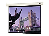 Da-Lite Cosmopolitan Electrol Square Format - Projection screen - motorized - 120 V - 136" (135.8 in) - 1:1 - Matte White - white 1 thumbnail image