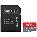 SanDisk Ultra® PLUS 160MB/s MicroSDXC™ Memory Card, 512GB, SDSQUBL-512G-AN6IA 1 thumbnail image