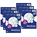 Pacon® MathNotes Graphing Paper, 8-1/2" x 11", White, 150 Sheets Per Pack, Set Of 6 Packs 1 thumbnail image