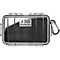 Pelican 1040 Micro Case with Black Liner - 5.06" x 2.12" x 7.5" - Clear