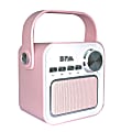 BPM Retro Bluetooth® Speaker, 4.5"H x 3.5"W x 5"D, Pink, BPM-SP400P 1 thumbnail image