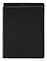 Office Depot® Brand Professional Legal Pad With Privacy Cover, 8-1/2" x 11", Narrow Ruled, White, 100 Pages (50 Sheets), Black 1 thumbnail image