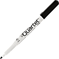 Quartet® Dry-Erase Markers, Fine Point, Black, Pack Of 12