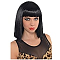 Amscan Blunt Bob Wig, One Size, Ebony