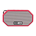 Altec Lansing® Bluetooth® Speaker, Mini H2O 3, 2.38"H x 1.35"W x 4.3"D, Deep Red, IMW258-DR