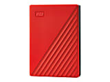 ハードディスク　WD My Passport 4TB レッド Amazon.com: WD 4TB My Passport, Portable External Hard Drive