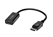 Kensington VP4000 4K Video Adapter - Adapter - DisplayPort male to HDMI female 1 thumbnail image