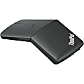 Lenovo ThinkPad X1 Presenter Mouse - Optical - Wireless - Bluetooth/Radio Frequency - 2.40 GHz - Black - USB Type A - 1600 dpi - Touch Scroll - 4 Button(s)