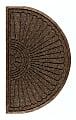 M+A Matting Waterhog Max Grand Half-Oval Floor Mat, 3' W x 1.8' H, Chestnut Brown 1 thumbnail image