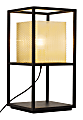 Zuo Modern Yves Table Lamp, 19-3/4"H, Gold/Black