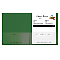 C-Line Classroom Connector School-To-Home Folders, 8-1/2" x 11", Green, Box Of 25 Folders 1 thumbnail image