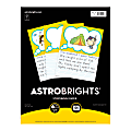 Wausau Astrobrights® Story Paper, 8" x 10 1/2", Kid-Ruled, White, Pack Of 100 Sheets
