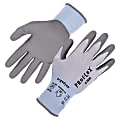 Ergodyne Proflex 7025 PU-Coated Cut-Resistant Gloves, Small, Blue