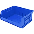 Akro-Mils AkroBin Storage Bin, Medium Size, 7" x 16 1/2" x 14 3/4", Blue 1 thumbnail image