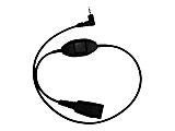 Jabra - Headset adapter - micro jack male to Quick Disconnect male 1 thumbnail image