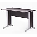 Tvilum-Scanbirk Prima 48"W Computer Desk With Metal Legs, Coffee
