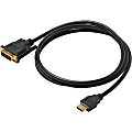 Steren HDMI to DVI Cable - Male HDMI - DVI Male - 6ft - Black