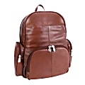 McKlein S-Series Cumberland Backpack With 15" Laptop Pocket, Brown