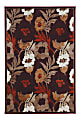 Linon Kymm Area Rug, 5' x 7-1/2', Marcie Brown/Red