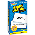 TREND Sight Words Skill Drill Flash Cards, Level 3, 6" x 3", Grades 3-4, Pack Of 96